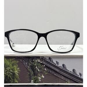 Vintage Jubilee 5997 Black Classic Square Full Rim Eyeglass Frames Size 54 NWT